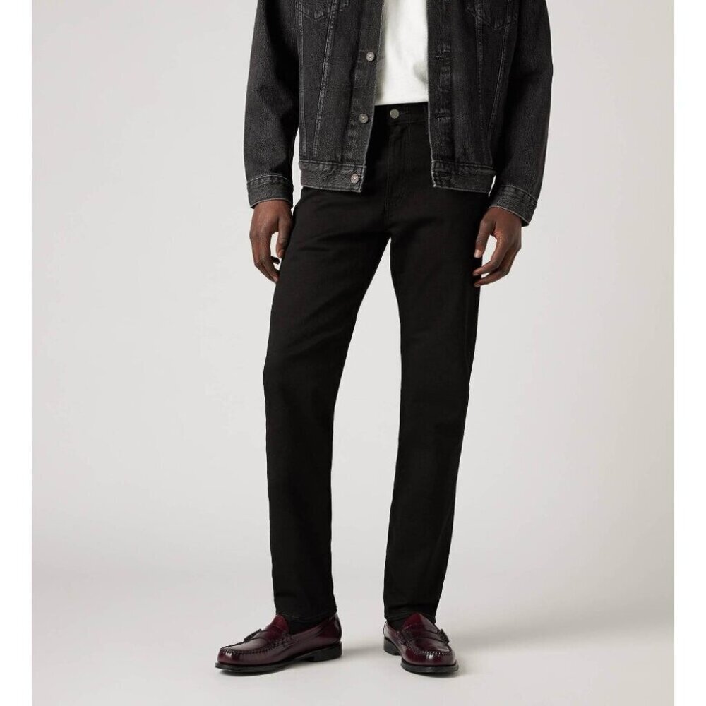 Levi's Men's 502 Taper Jeans Nightshine Black | w33 L30